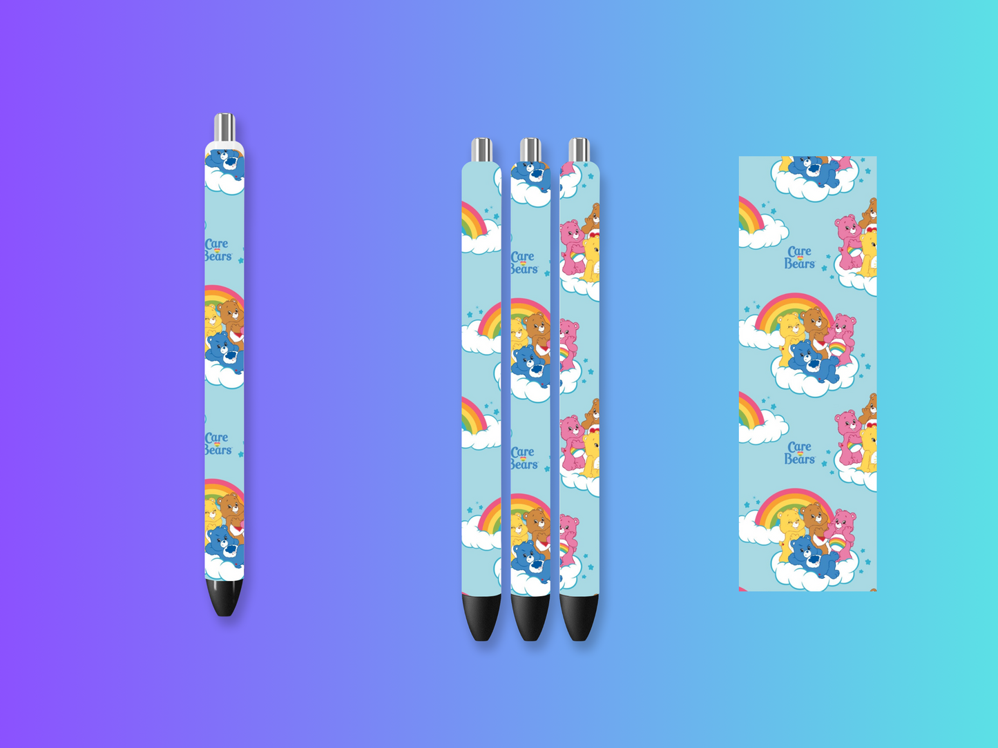 Care bear full wrap pens