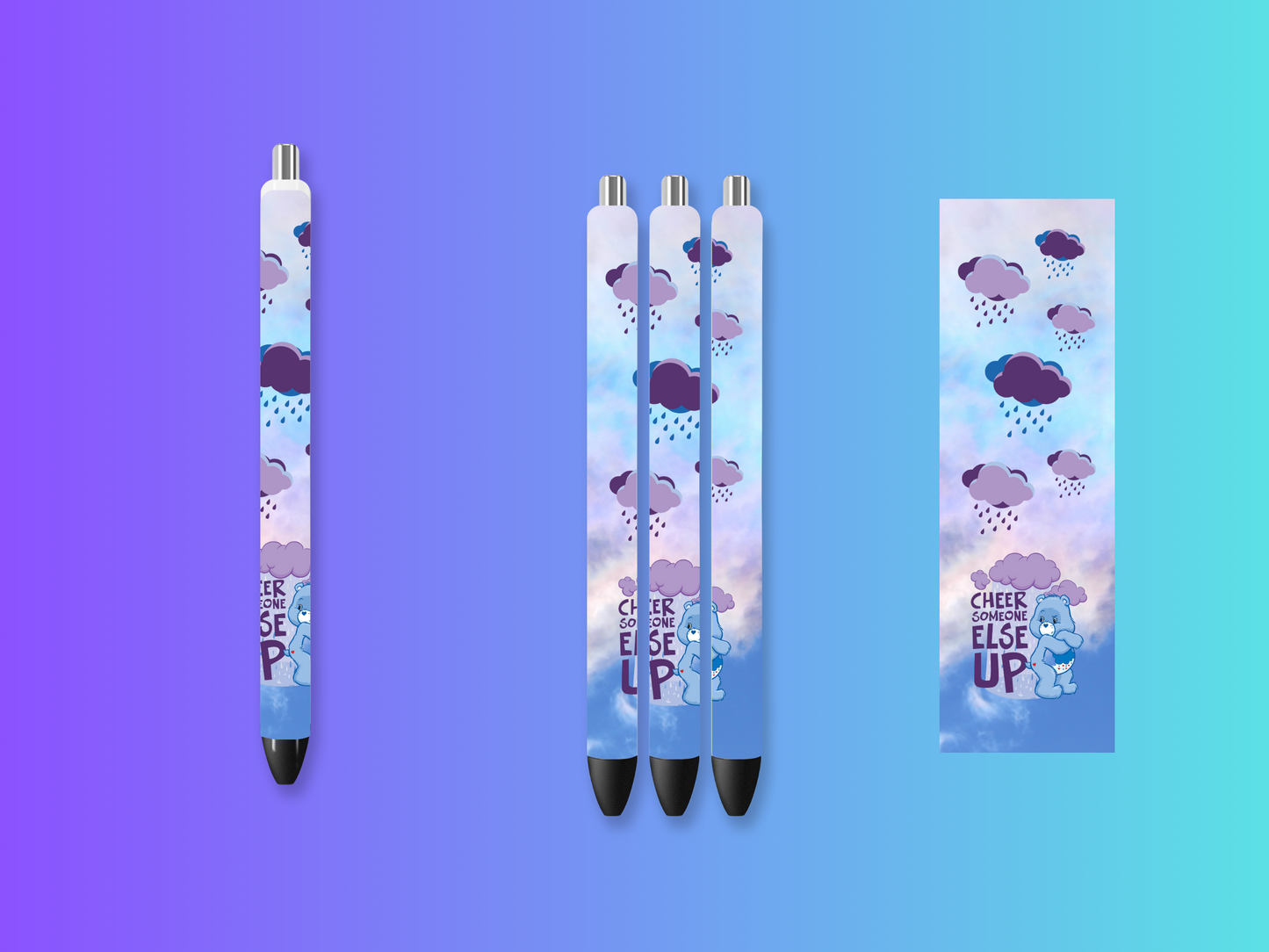 Care bear full wrap pens